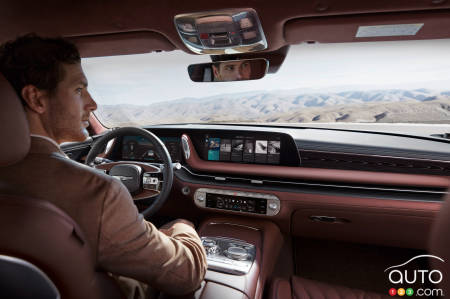 Genesis G90 2023, tableau de bord